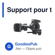 Support pour téléphone personnalisable pour vélo - Bike Phone Holderavec logo - Miniature 7