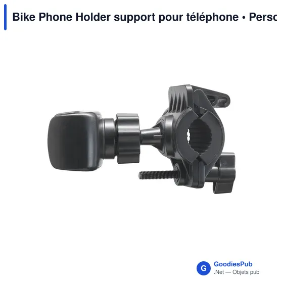 Support pour téléphone personnalisable pour vélo - Bike Phone Holderavec logo - Image 7