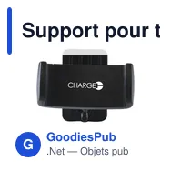 Support pour téléphone personnalisable pour vélo - Bike Phone Holderavec logo - Miniature 9