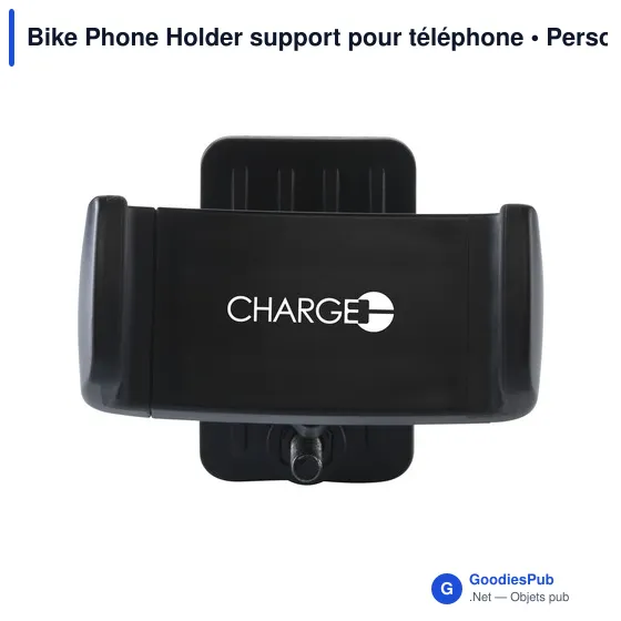 Support pour téléphone personnalisable pour vélo - Bike Phone Holderavec logo - Image 9