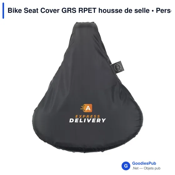 Housse de selle personnalisable en PET recyclé avec logo - Image 12