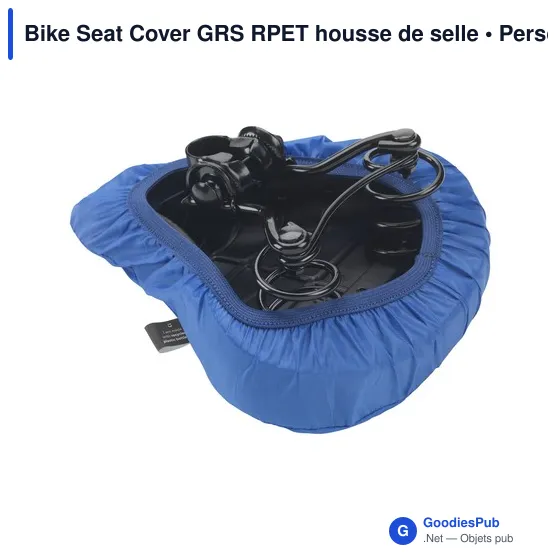 Housse de selle personnalisable en PET recyclé avec logo - Image 3