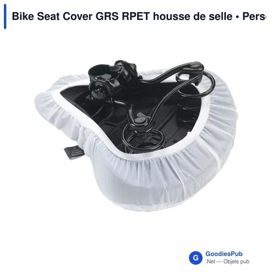 Housse de selle personnalisable en PET recyclé avec logo - Image 7