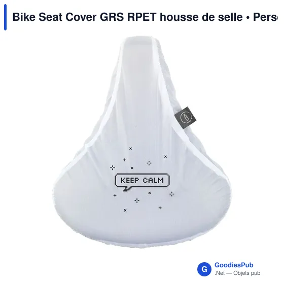 Housse de selle personnalisable en PET recyclé avec logo - Image 8