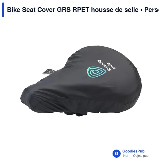 Housse de selle personnalisable en PET recyclé avec logo - Image 9