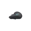 Variante noir - Housse de selle personnalisable en PET recyclé avec logo