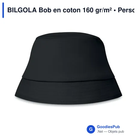BILGOLA Bob en coton 160 gr/m²