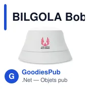 BILGOLA Bob en coton 160 gr/m² - Miniature 4