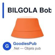 BILGOLA Bob en coton 160 gr/m² - Miniature 5