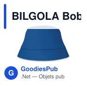BILGOLA Bob en coton 160 gr/m² - Miniature 7