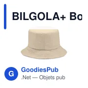 BILGOLA+ BOB EN PAILLE DE PAPIER - Miniature 3