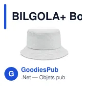BILGOLA+ BOB EN PAILLE DE PAPIER - Miniature 8