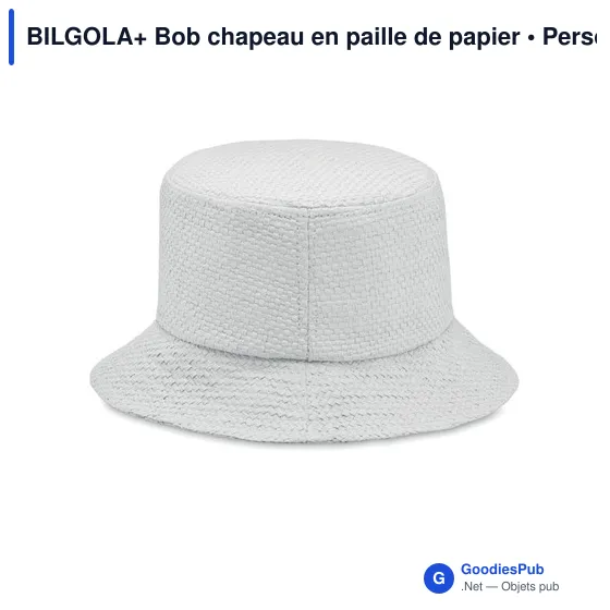 BILGOLA+ BOB EN PAILLE DE PAPIER - Image 10