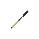 Variante Noir - Stylo roller personnalisable en bambou et aluminium avec logo - Roller Bambou