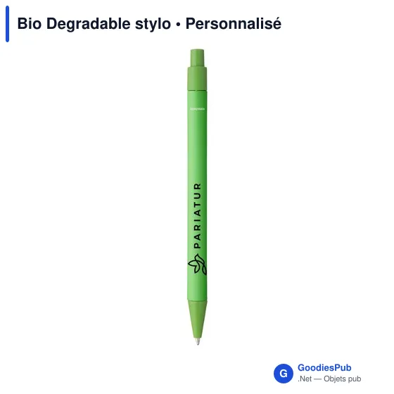 Stylo à bille personnalisable en papier recyclé avec logo - Image 7