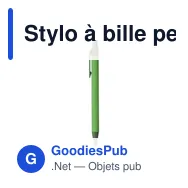 Stylo à bille personnalisable en papier recyclé avec logo - Miniature 10