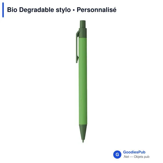 Stylo à bille personnalisable en papier recyclé avec logo - Image 10