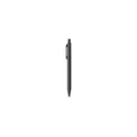 Variante noir - Stylo à bille personnalisable en papier recyclé avec logo