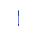 Variante bleu - Stylo à bille personnalisable en papier recyclé avec logo