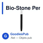 Stylo à encre Bio-Stone personnalisable avec logo - Miniature 3