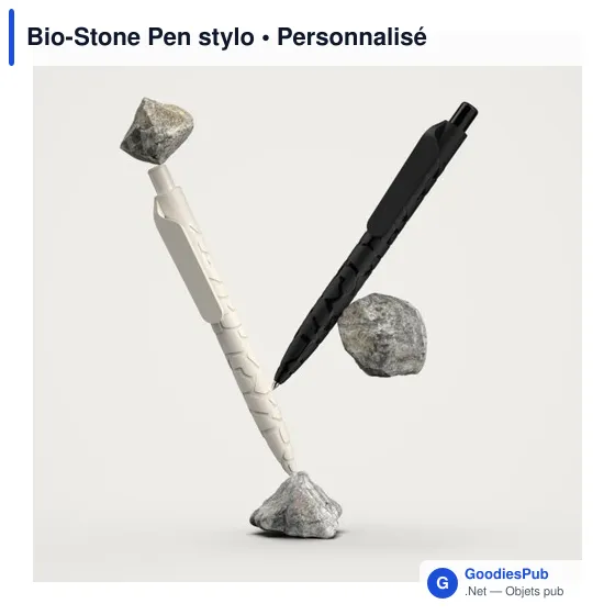Stylo à encre Bio-Stone personnalisable avec logo - Image 7