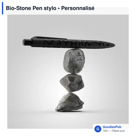 Stylo à encre Bio-Stone personnalisable avec logo - Image 8