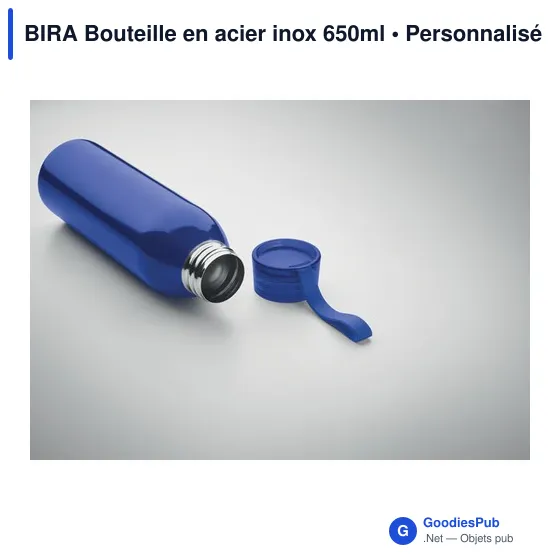 BIRA Bouteille en acier inox 650ml - Image 12