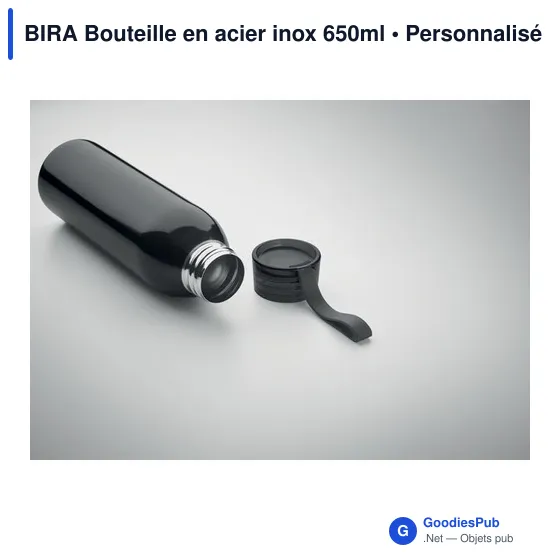 BIRA Bouteille en acier inox 650ml - Image 5
