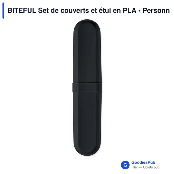 Set de couverts réutilisables personnalisable avec logo - BITEFUL - Image 11