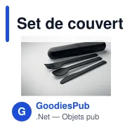 Set de couverts réutilisables personnalisable avec logo - BITEFUL - Miniature 8
