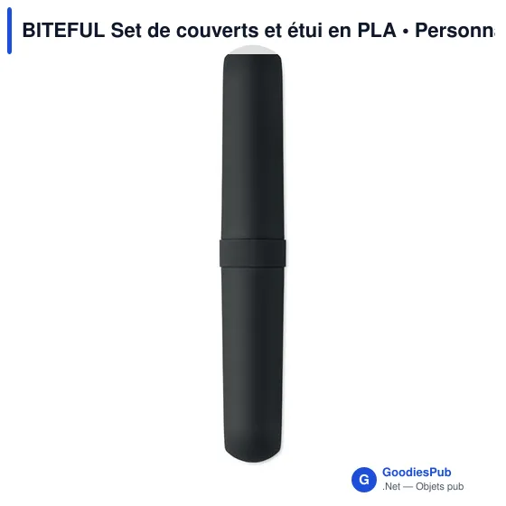 Set de couverts réutilisables personnalisable avec logo - BITEFUL - Image 10