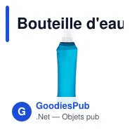 Bouteille d'eau pliable personnalisable 500ml avec logo - BITER - Miniature 2