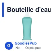 Bouteille d'eau pliable personnalisable 500ml avec logo - BITER - Miniature 12
