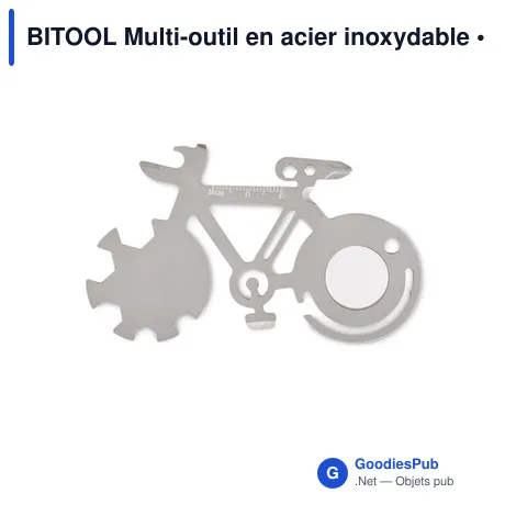 BITOOL Multi-outil en acier inoxydable