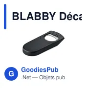 BLABBY Décapsuleur et reboucheur. - Miniature 2
