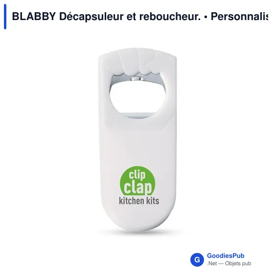 BLABBY Décapsuleur et reboucheur. - Image 7