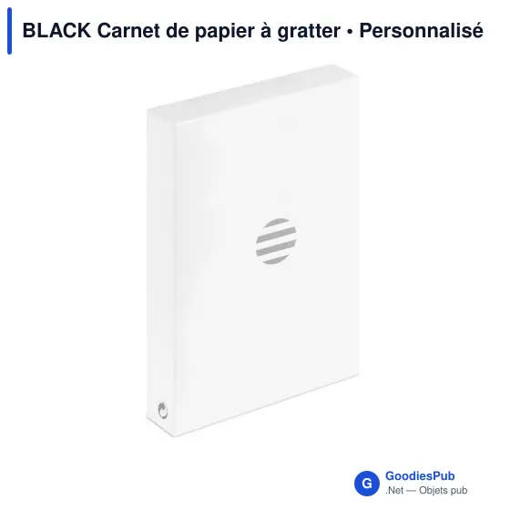 BLACK Carnet de papier à gratter - Image 5
