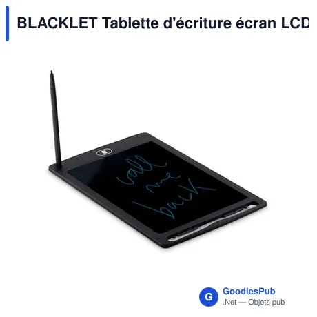BLACKLET Tablette d'écriture écran LCD 8,5"