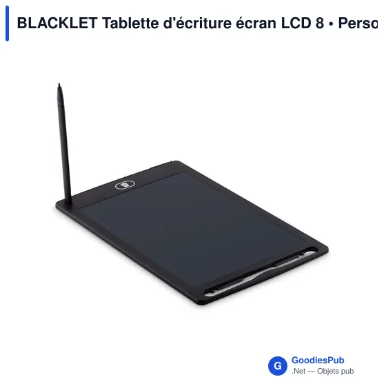 BLACKLET Tablette d'écriture écran LCD 8,5" - Image 2