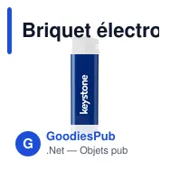 Briquet électronique personnalisable avec logo - BlackTop - Miniature 5