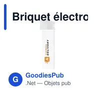 Briquet électronique personnalisable avec logo - BlackTop - Miniature 8