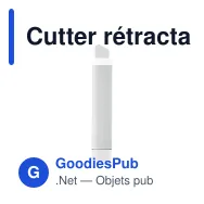 Cutter rétractable personnalisable BLADE avec logo - Miniature 11