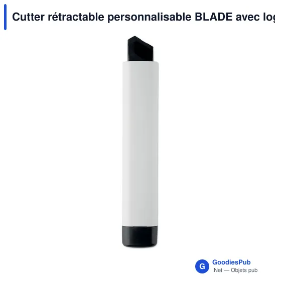 Cutter rétractable personnalisable BLADE avec logo - Image 11
