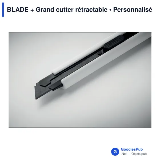 Cutter rétractable personnalisable BLADE avec logo - Image 12