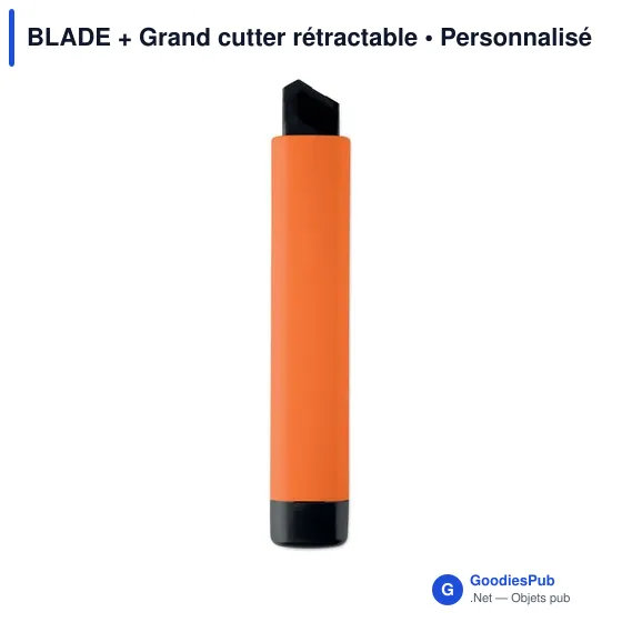 Cutter rétractable personnalisable BLADE avec logo - Image 7