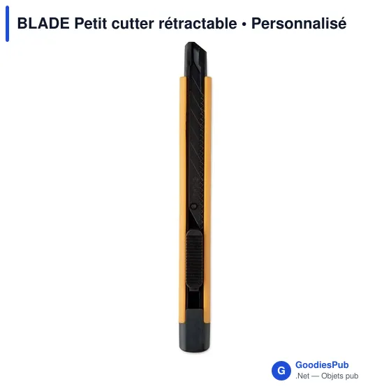 Cutter rétractable personnalisable BLADE avec logo - Image 11