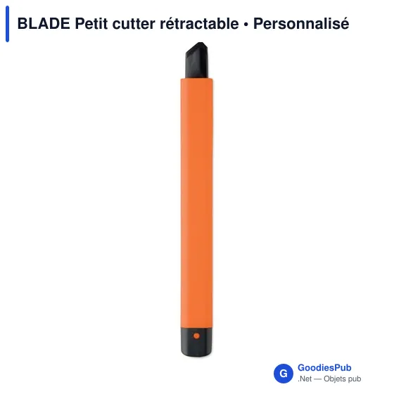 Cutter rétractable personnalisable BLADE avec logo - Image 3