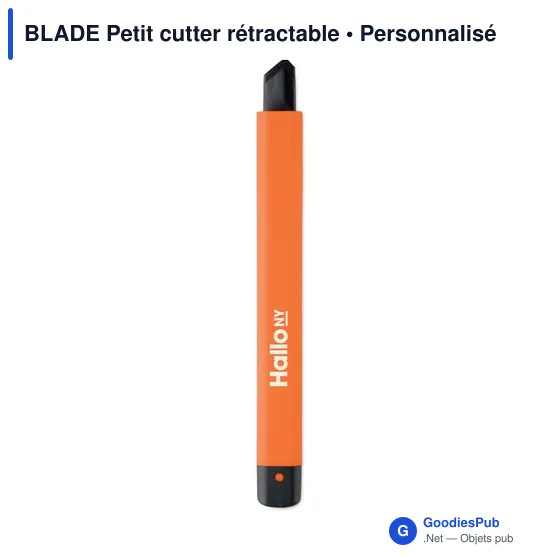 Cutter rétractable personnalisable BLADE avec logo - Image 4