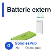 Batterie externe personnalisable 5000 mAh avec logo - Blade - Miniature 1