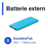 Batterie externe personnalisable 5000 mAh avec logo - Blade - Miniature 2